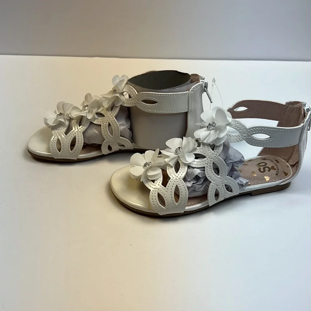 SO white sandals size 13. New with tags